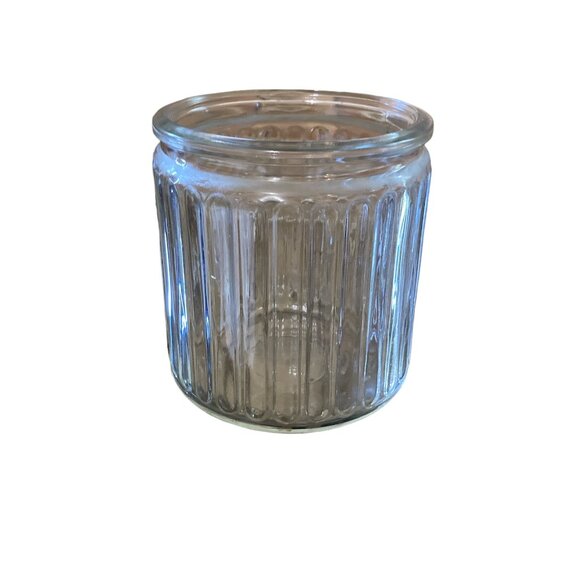 Vintage Deco 6 Pipe Walnut Tobacco Stand Ribbed Glass Humidor Decatur Industries - Picture 8 of 16